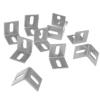L-klemmen 10 stuks zilver