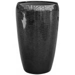 Amfi grote bloempot binnen Snake 43x43x68 cm zwart