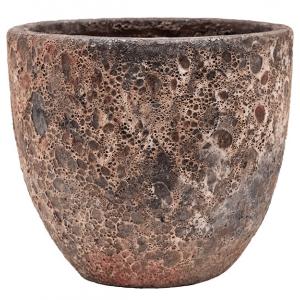 Lava Relic pink couple bloempot 36x34 cm Lava Relic pink couple bloempot 36x34 cm