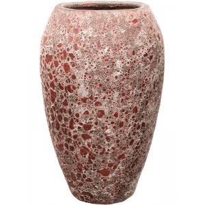 Lava Relic pink emperor hoge bloempot 57x95 cm Lava Relic pink emperor hoge bloempot 57x95 cm