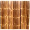 Bamboe schutting zwart 90 x 180 cm x 60-80 mm