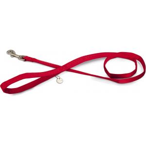 Hondenriem Mac Leather 120cm x 20mm rood Hondenriem Mac Leather 120cm x 20mm rood