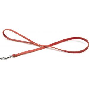 Hondenriem van leer 100cm x 12mm rood Hondenriem van leer 100cm x 12mm rood