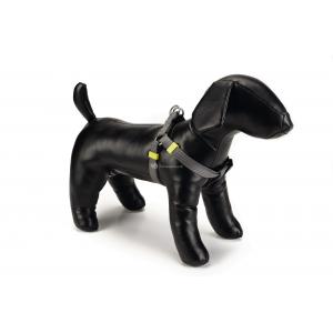 Hondentuig nylon 35-60cm donkergrijs Hondentuig nylon 35-60cm donkergrijs