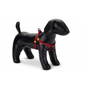 Hondentuig nylon Uni 26-40cm rood Hondentuig nylon Uni 26-40cm rood