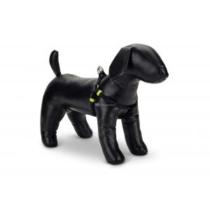 Hondentuig nylon Uni 46-75cm zwart Hondentuig nylon Uni 46-75cm zwart