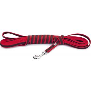 Julius-K9 Antislip hondenriem 10 meter rood Julius-K9 Antislip hondenriem 10 meter rood