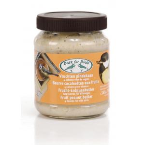 Vogelpindakaas met vruchten Vogelpindakaas met vruchten