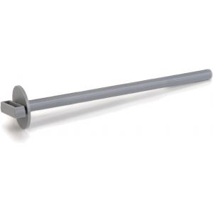 Vogel zitstok met houder grijs set van 2 Vogel zitstok met houder grijs set van 2