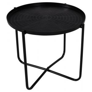 El Hierro bijzettafel zwart 35 cm El Hierro bijzettafel zwart 35 cm