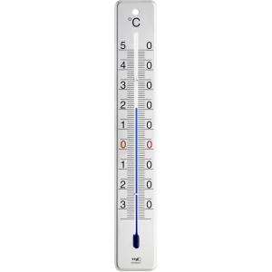 Buitenthermometer glanzend rvs 28 cm Buitenthermometer glanzend rvs 28 cm