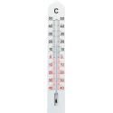 Buitenthermometer kunststof wit 41 cm