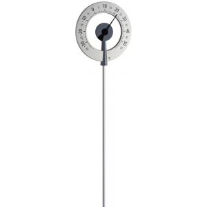 Buitenthermometer aluminium Lollipop antraciet 95 cm Buitenthermometer aluminium Lollipop antraciet 95 cm