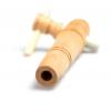 Houten kraan voor regenton &Oslash; 3,5 - 5 cm 