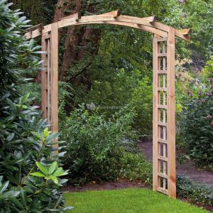 Houten rozenboog toog 215 x 180 cm Houten rozenboog toog 215 x 180 cm