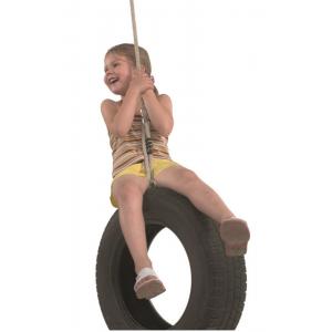 Autobandschommel met touw Autobandschommel met touw