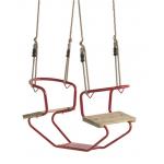 Dubbelzit schommel metaal