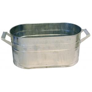 Zinken teil met handvatten Zinken teil met handvatten