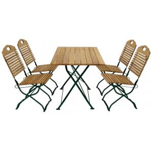 Tuinset 5-delig Bad Tolz - groen frame Tuinset 5-delig Bad Tolz - groen frame