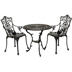 Bistroset Art Nouveau - antiek brons Bistroset Art Nouveau - antiek brons