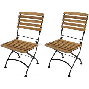 Tuinstoel Jakarta inklapbaar - set van 2 stuks Tuinstoel Jakarta inklapbaar - set van 2 stuks