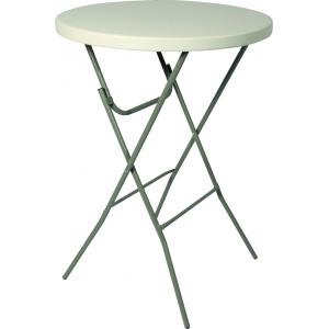 Statafel rond 80 cm met kunststof bovenblad Statafel rond 80 cm met kunststof bovenblad