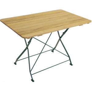 Tuintafel hout inklapbaar Bad Tolz - groen frame Tuintafel hout inklapbaar Bad Tolz - groen frame
