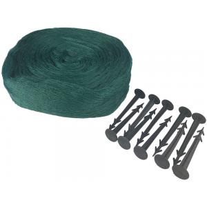 Vijvernet 6 x 5 meter met grondpennen Vijvernet 6 x 5 meter met grondpennen