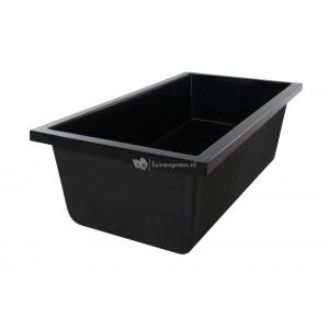 Fonteinvijver polyester rechthoekig 140x70x70cm Fonteinvijver polyester rechthoekig 140x70x70cm