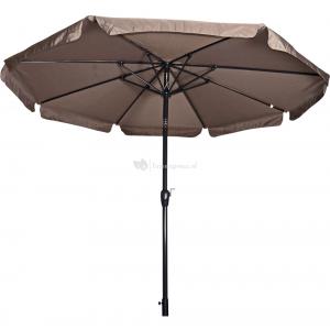 Stokparasol Libra 300 cm taupe Stokparasol Libra 300 cm taupe