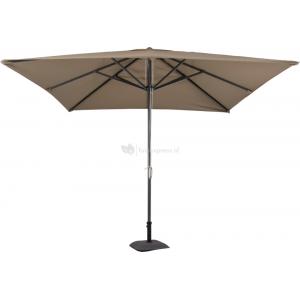 Virgo stokparasol 3x3m taupe Virgo stokparasol 3x3m taupe