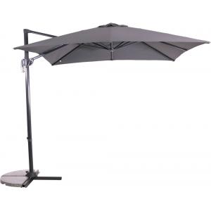 Zweefparasol Libra 250 x 250 cm grijs Zweefparasol Libra 250 x 250 cm grijs