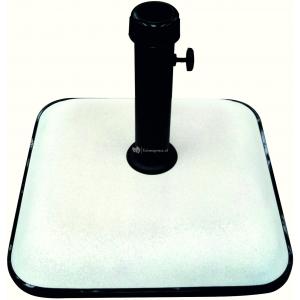 Parasolvoet beton vierkant 25 kg beige Parasolvoet beton vierkant 25 kg beige