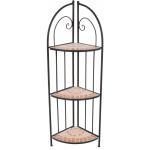 Plantenstandaard Etagere driehoek rek mozaiek - 3 laags