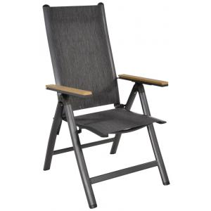 Arezzo verstelbare tuinstoel met polywood armleuning Arezzo verstelbare tuinstoel met polywood armleuning