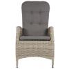 Soho Comfort Mountain tuinstoel taupe set van 2