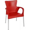 Terrasstoel Bella Rood