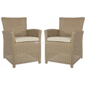 Tropez Straw tuinstoel set van 2 Tropez Straw tuinstoel set van 2