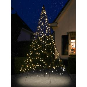 Fairybell licht kerstboom 300 cm 480 led warmwit met mast Fairybell licht kerstboom 300 cm 480 led warmwit met mast