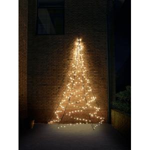 Fairybell muur kerstboom halfrond 400 cm 240 led warmwit Fairybell muur kerstboom halfrond 400 cm 240 led warmwit