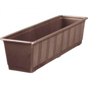 Balkonbak standaard bruin 40 cm Balkonbak standaard bruin 40 cm