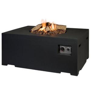 Cocoon vuurtafel rechthoek zwart Cocoon vuurtafel rechthoek zwart