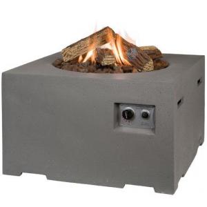 Cocoon vuurtafel vierkant taupe Cocoon vuurtafel vierkant taupe
