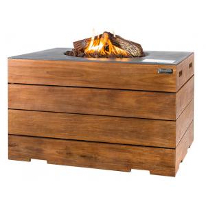 Cocoon haard lounge & dining teakhout rechthoek antraciet Cocoon haard lounge & dining teakhout rechthoek antraciet