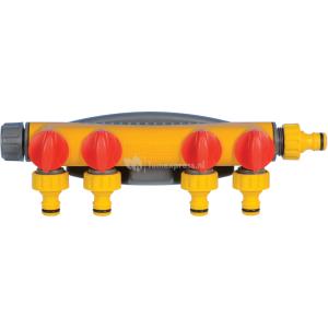 Waterverdeler 4-weg Waterverdeler 4-weg