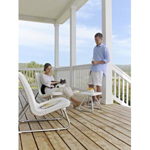 Rio balkon loungeset wit Rio balkon loungeset wit