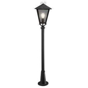 Vloerlamp Benu met zwart armatuur Vloerlamp Benu met zwart armatuur