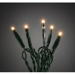 Micro LED lichtsnoer groen met 100 extra warm witte lampen Micro LED lichtsnoer groen met 100 extra warm witte lampen