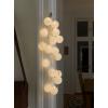 LED cotton balls lichtsnoer wit 6cm