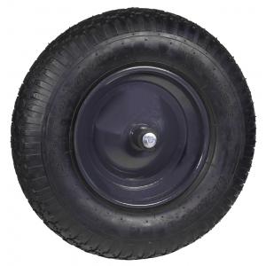 Kruiwagenwiel met metalenvelg en naaldlager Kruiwagenwiel met metalenvelg en naaldlager